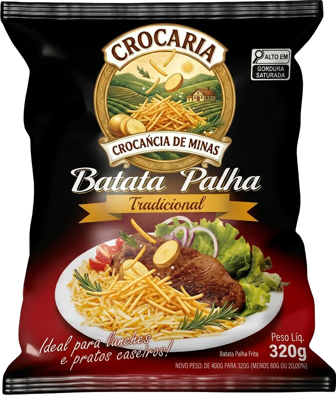 Batata Palha Tradicional CROCARIA 320g